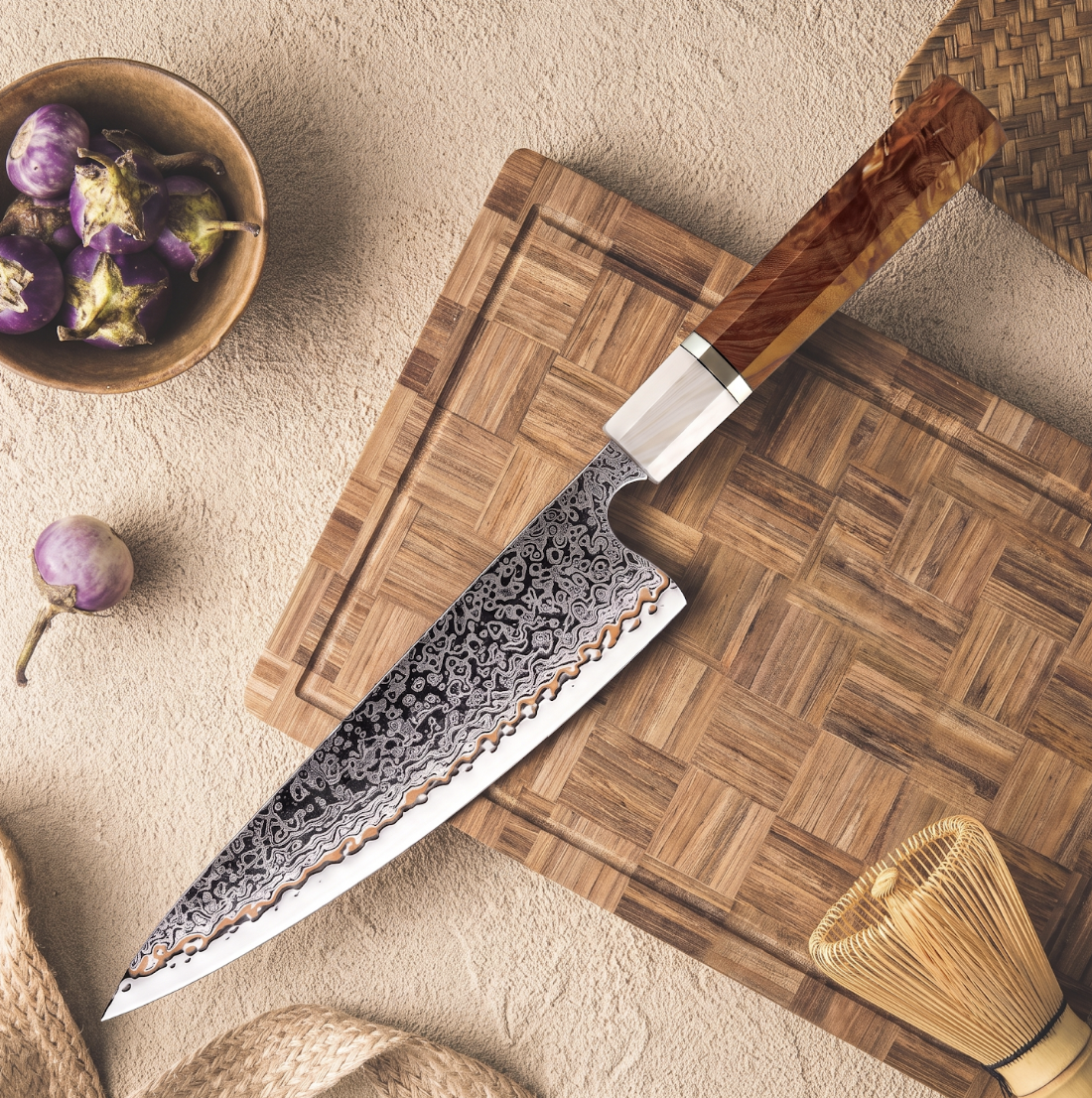 Couteau Japonais Set de 5 | Collection Okomate