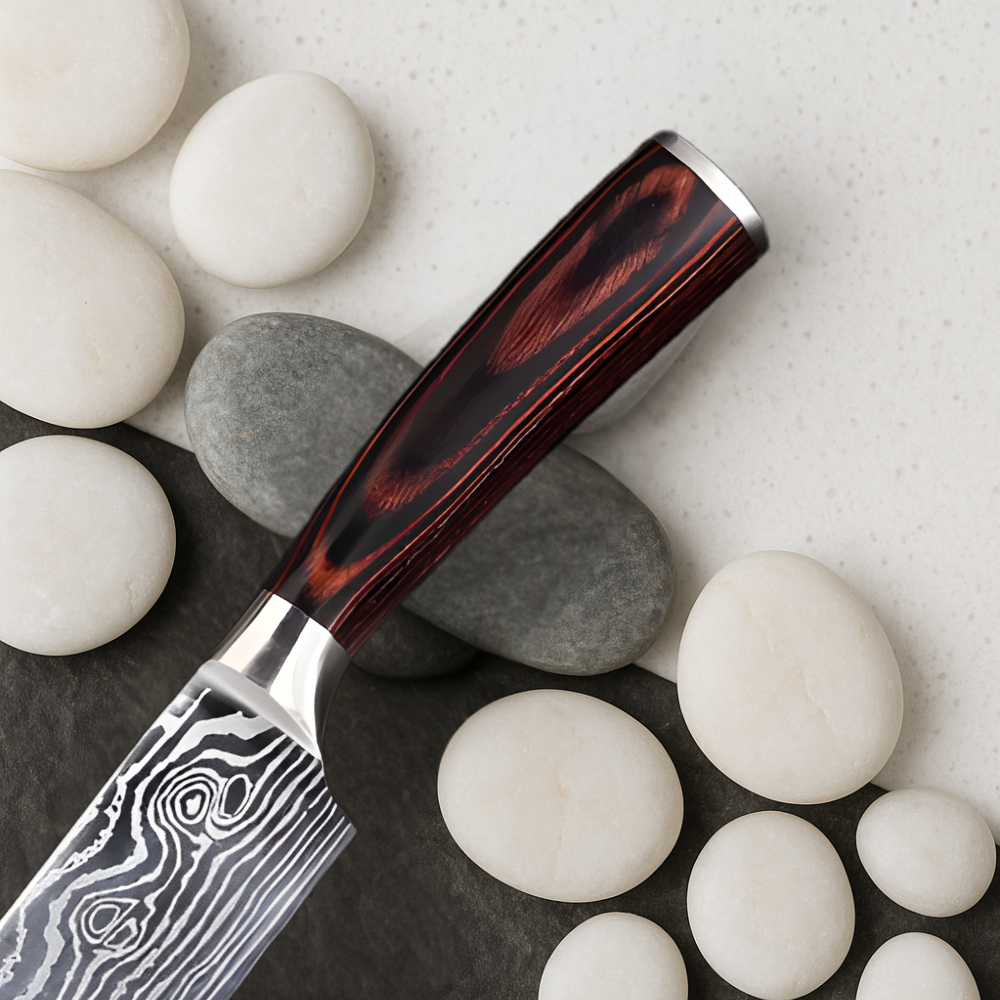 Couteau Japonais Santoku | Kawa