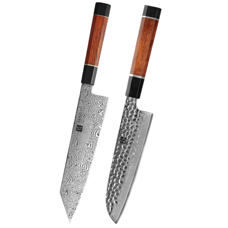 Couteau Japonais Set de 2 | Collection Katagami