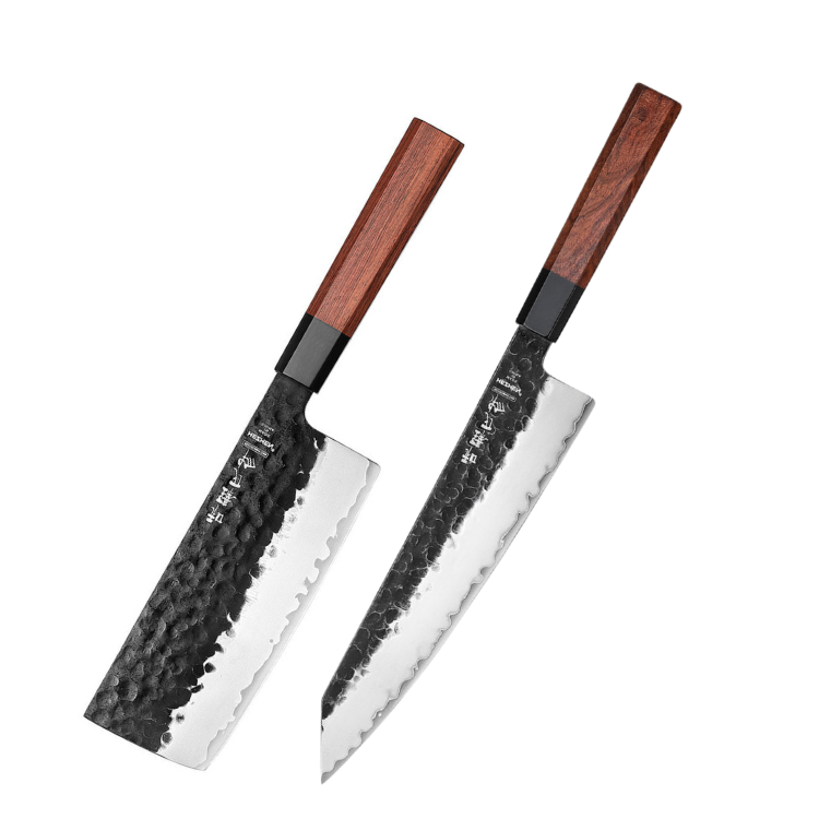 Couteau Japonais Set de 2 | Collection Kuro