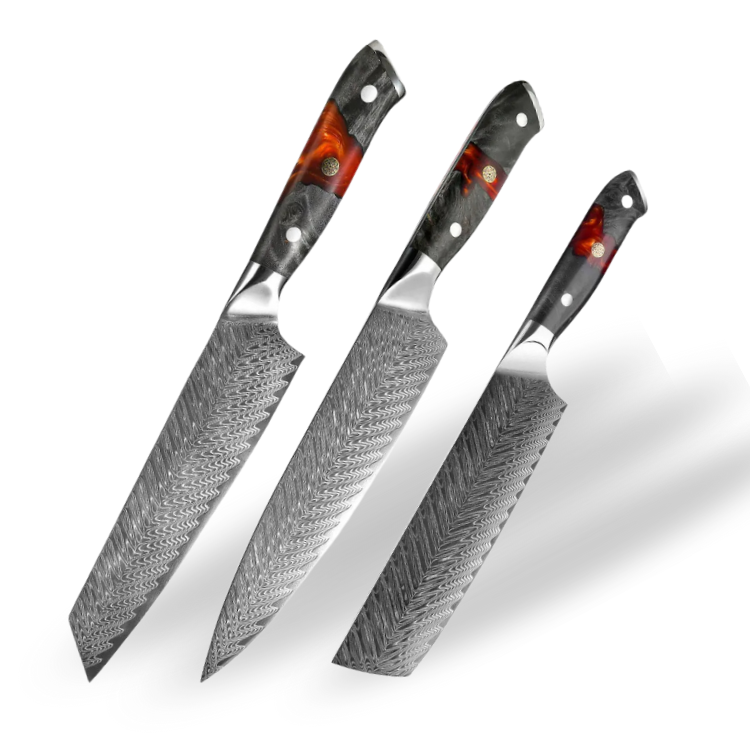 Couteau Japonais Set de 3 | Collection Takai