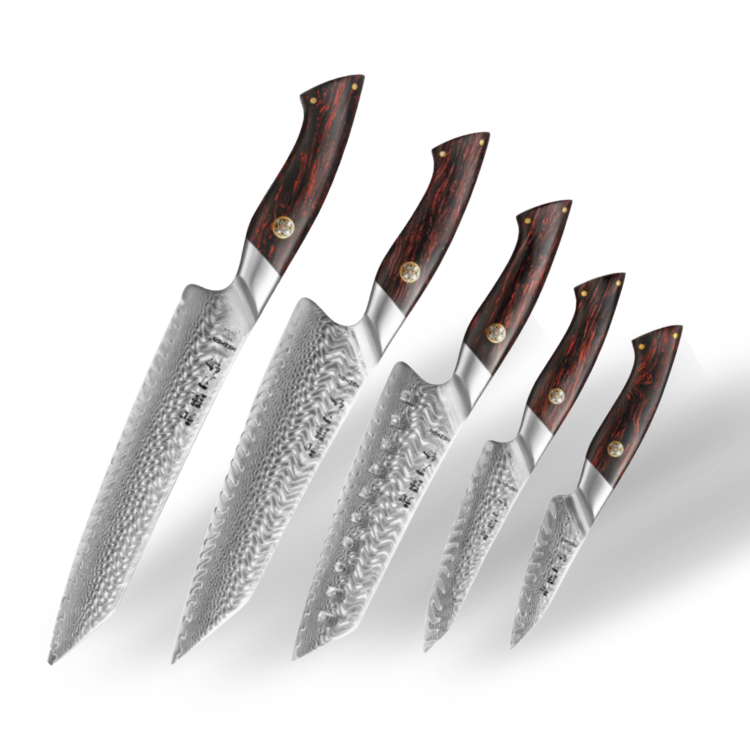 Couteau Japonais Set de 5 | Collection Kiri