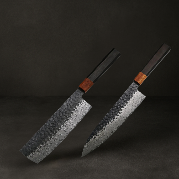 Couteau Japonais Set de 2 | Collection Kuro