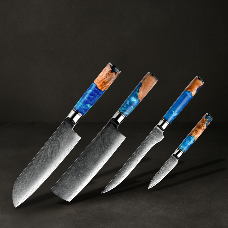 Couteau Japonais Set de 4 | Collection Fuji