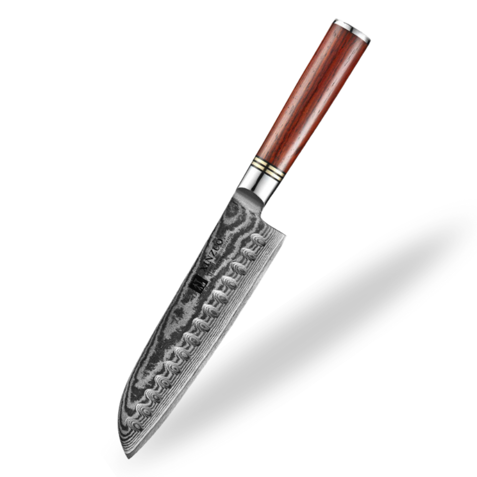 Couteau Japonais Santoku | Hinoki