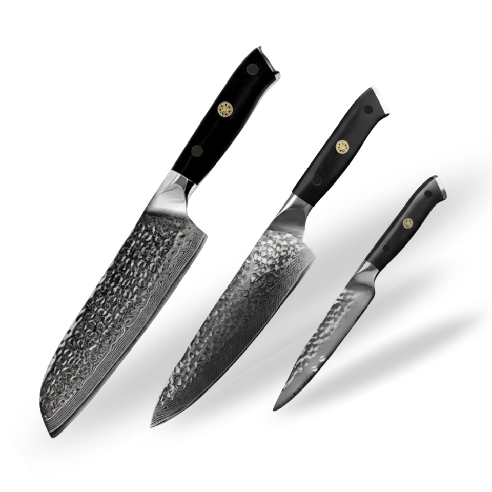 Couteau Japonais Set de 3 | Collection Edo
