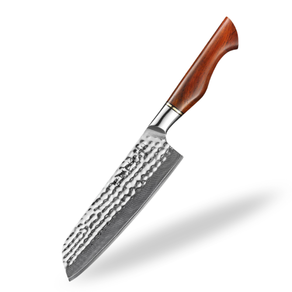 Couteau Japonais Santoku | Aizome