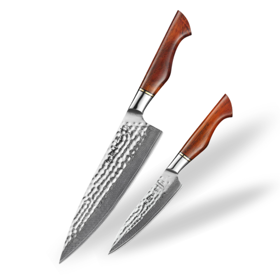 Couteau Japonais Set de 2 | Collection Aizome