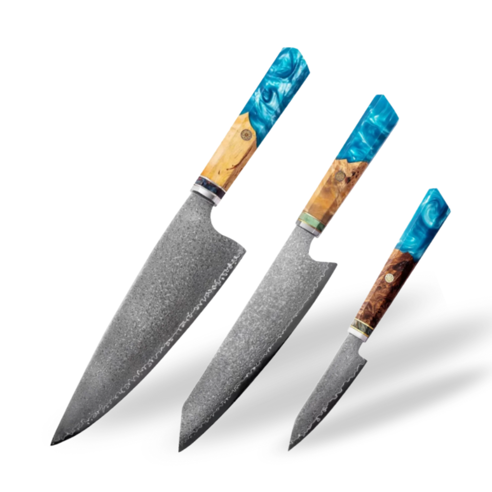 Couteau Japonais Set de 3 | Collection Hattori