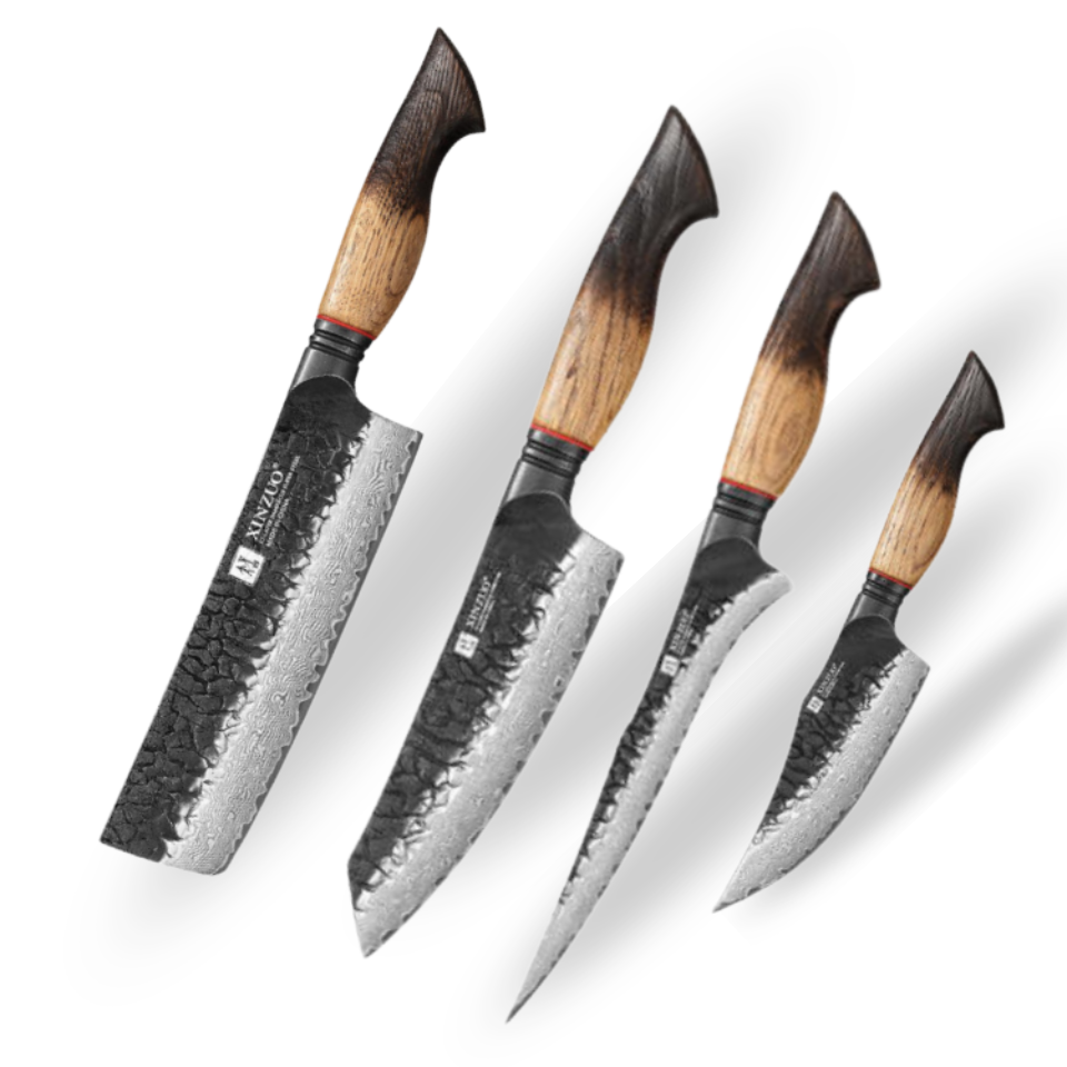 Couteau Japonais Set de 4 | Collection Okomate