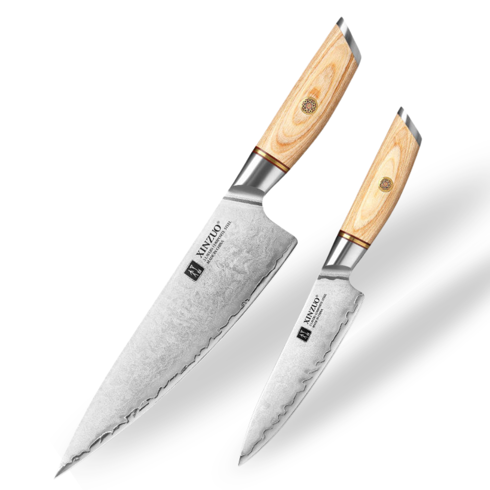 Couteau Japonais Set de 2 | Collection Arashi