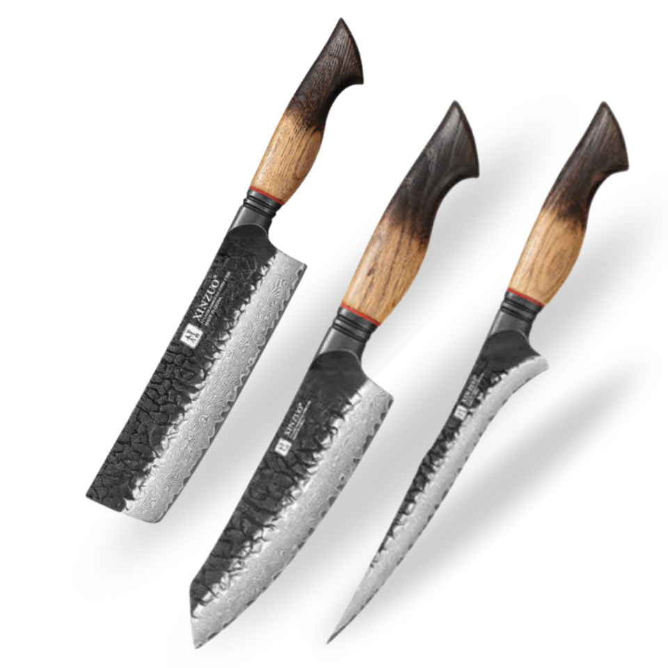 Couteau Japonais Set de 3 | Collection Okomate