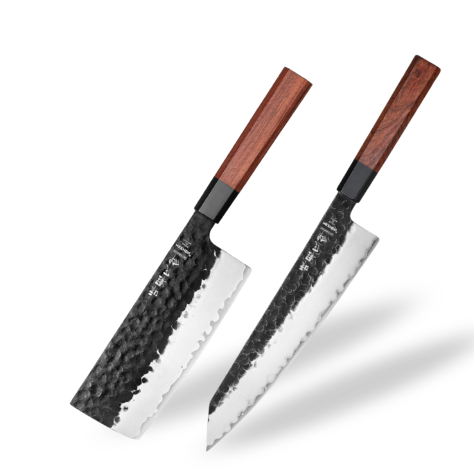 Couteau Japonais Set de 2 | Collection Kuro