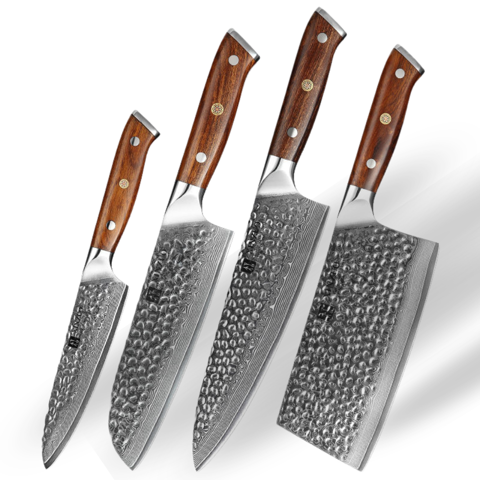 Couteau Japonais Set de 4 | Collection Tora