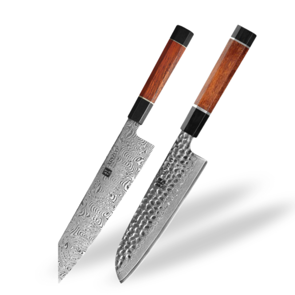 Couteau Japonais Set de 2 | Collection Katagami