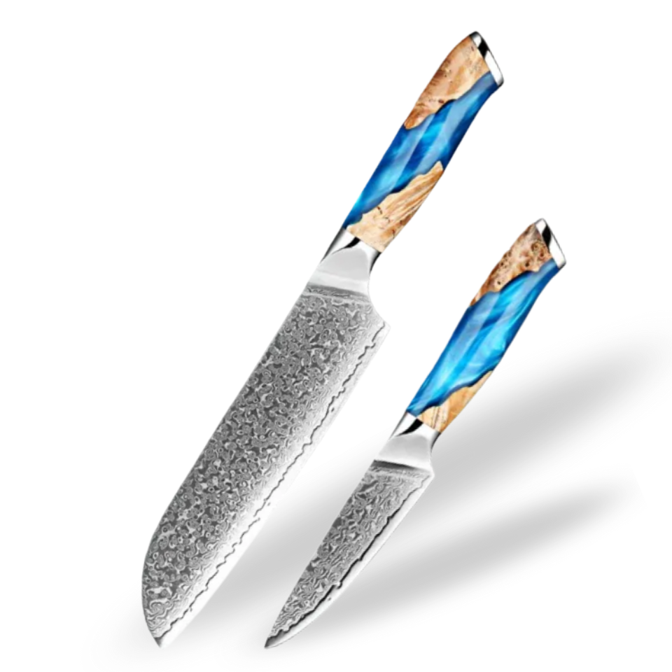 Couteau Japonais Set de 2 | Collection Hayate