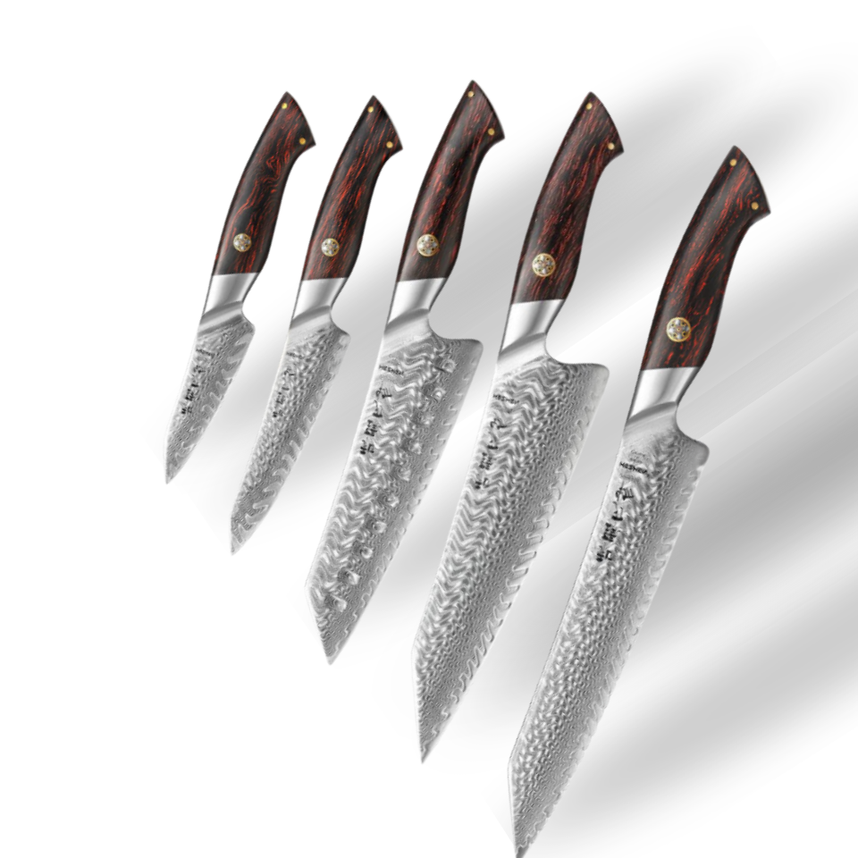 Couteau Japonais Set de 5 | Collection Kiri