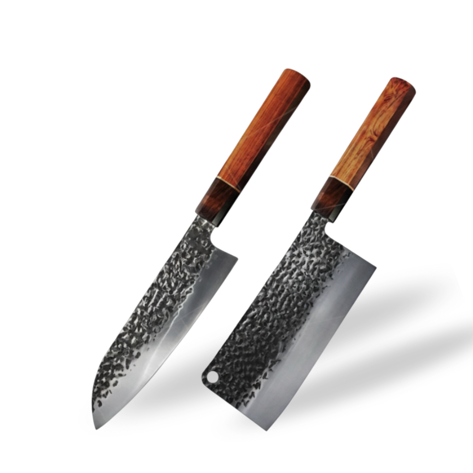 Couteau Japonais Set de 2 | Collection Kuro