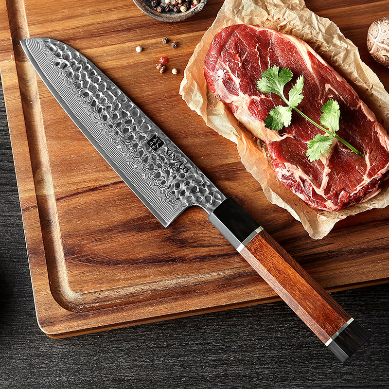 Couteau Japonais Santoku | Katagami