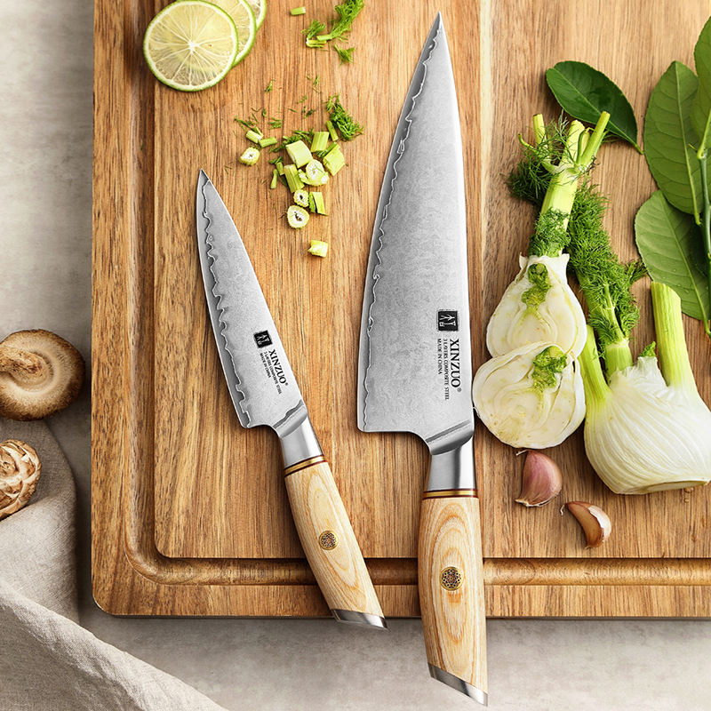 Couteau Japonais Set de 2 | Collection Arashi