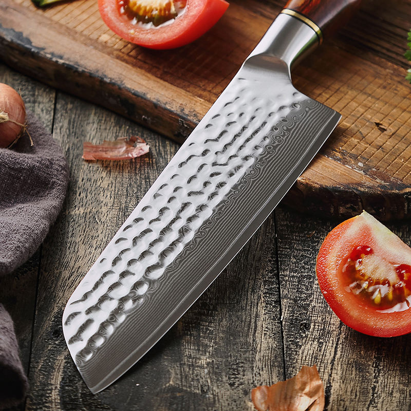 Couteau Japonais Santoku | Aizome