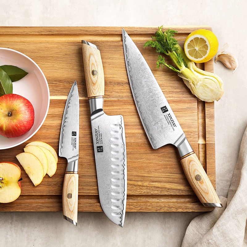 Couteau Japonais Set de 3 | Collection Arashi