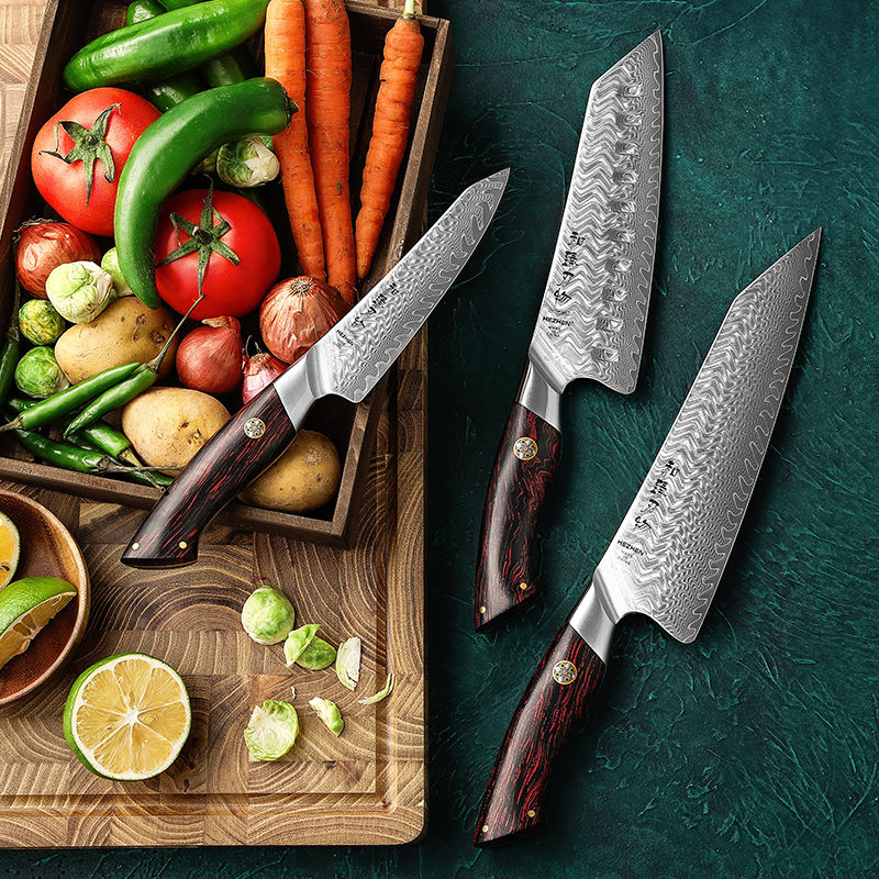 Couteau Japonais Set de 3 | Collection Kiri