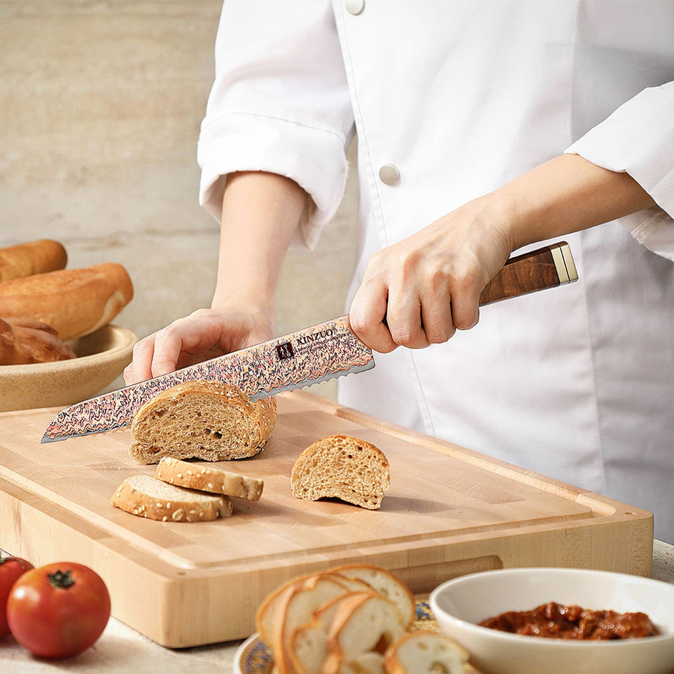 Couteau Japonais à Pain | Oboro