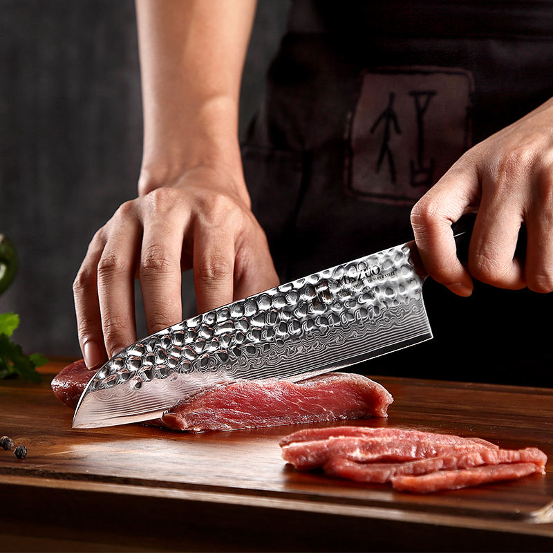 Couteau Japonais Santoku | Katagami