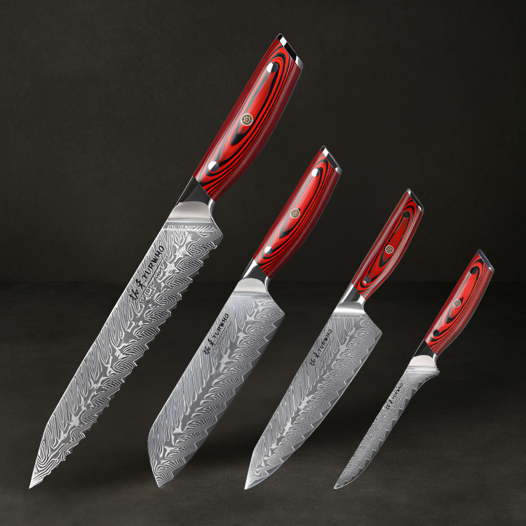 Couteau Japonais Set de 4 | Collection Kiri
