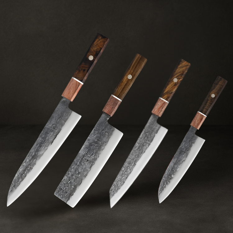 Couteau Japonais  set de 4 | Collection Katagami