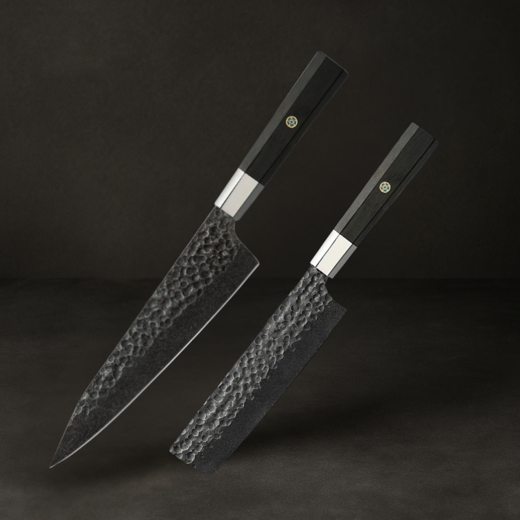 Couteau Japonais Set de 2 | Momiji