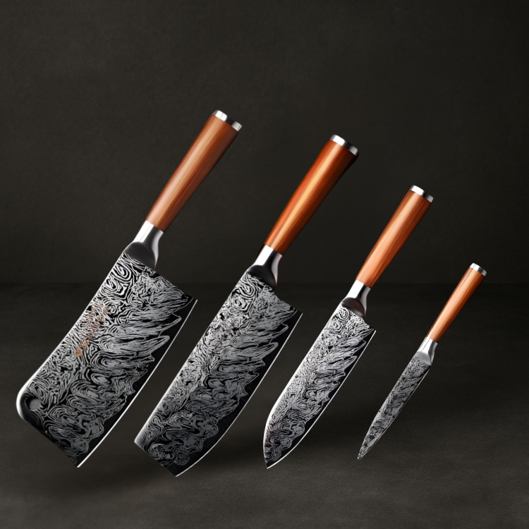 Couteau Japonais Set de 4 | Collection Edo