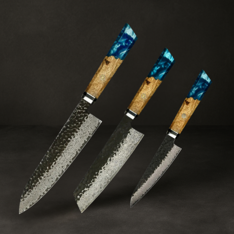 Couteau Japonais Set de 3 | Collection Hattori