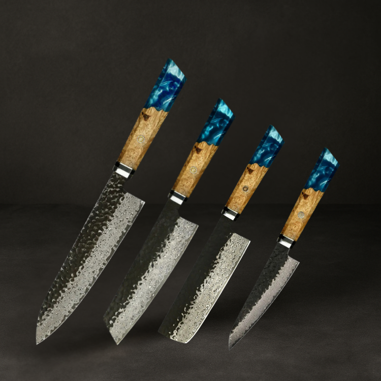 Couteau Japonais Set de 4 | Collection Hattori