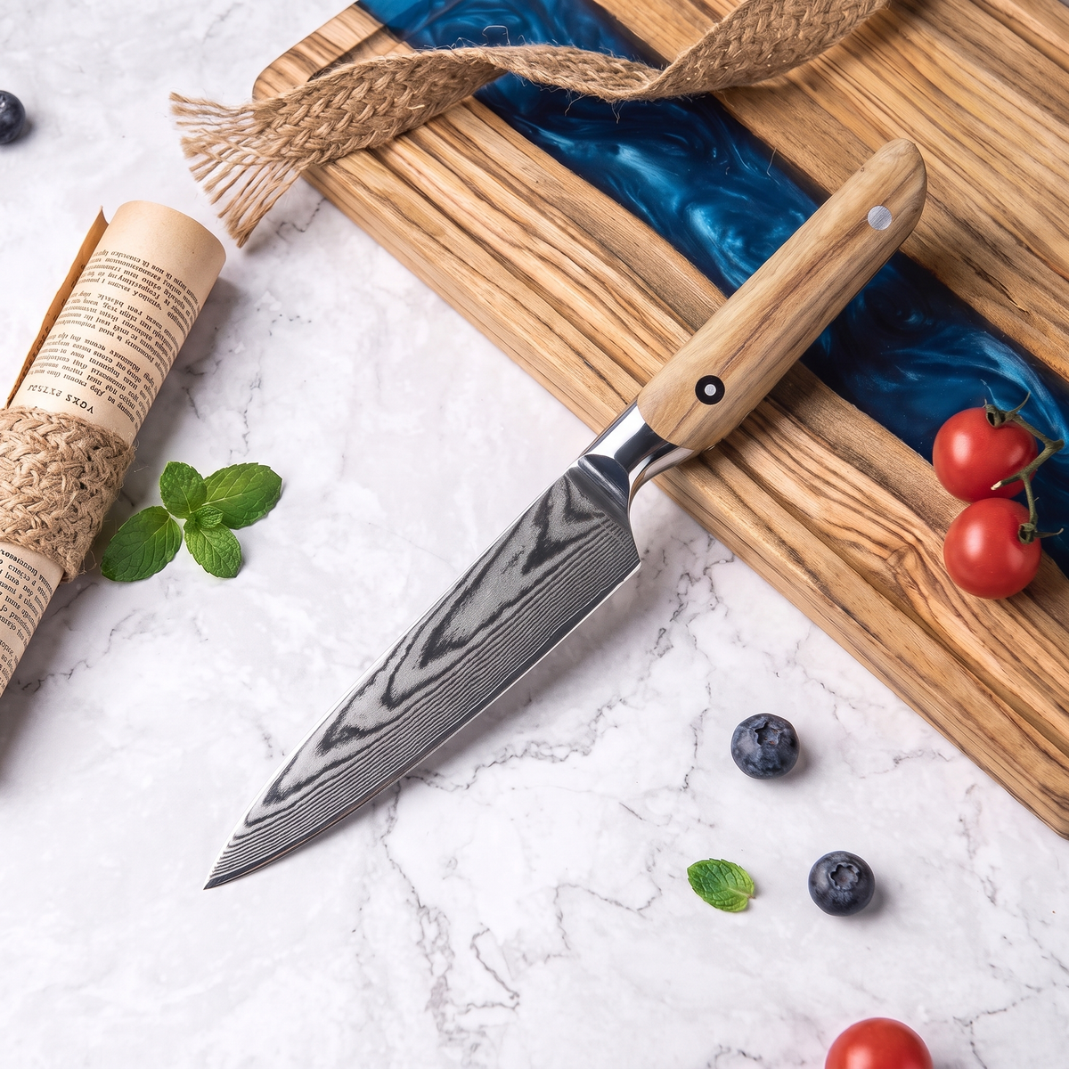 Couteau Japonais Set de 5 | Collection Sugi