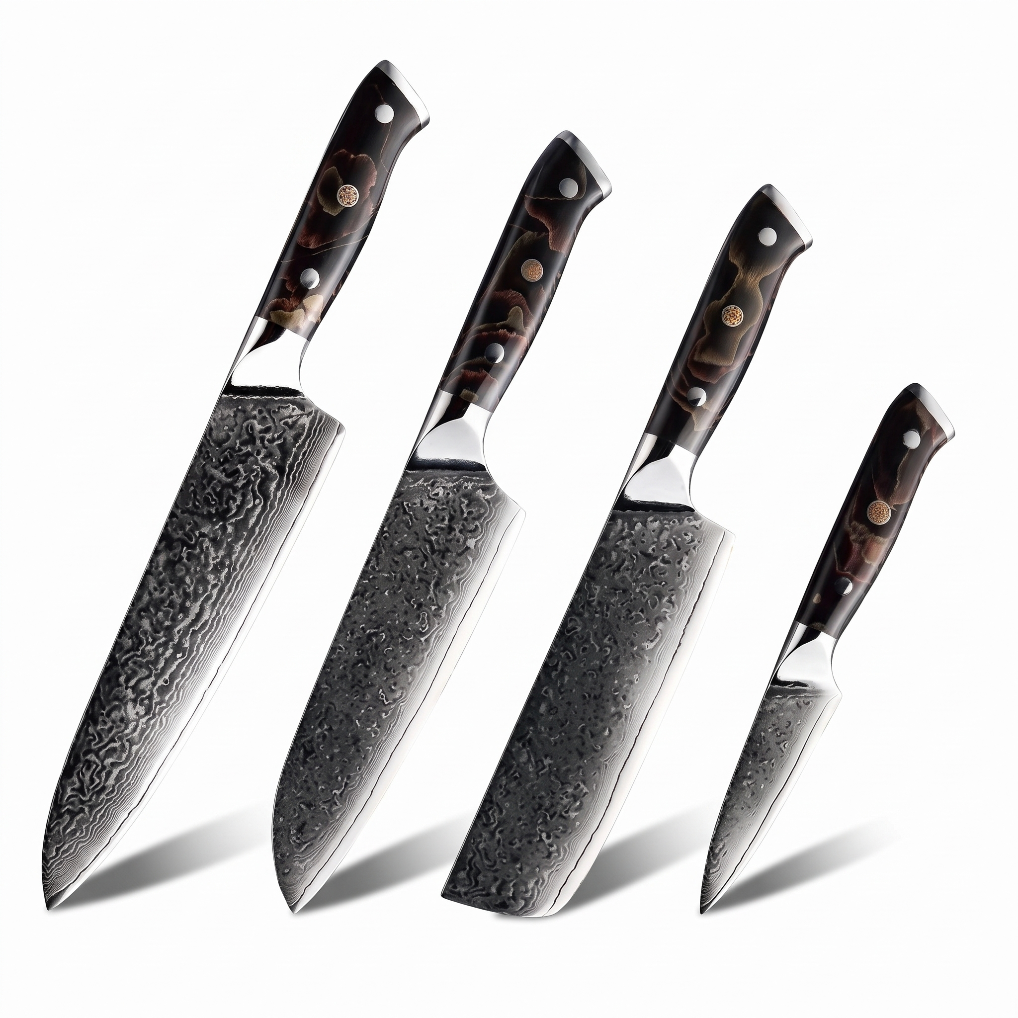 Couteau Japonais Set de 4 | Collection Edo