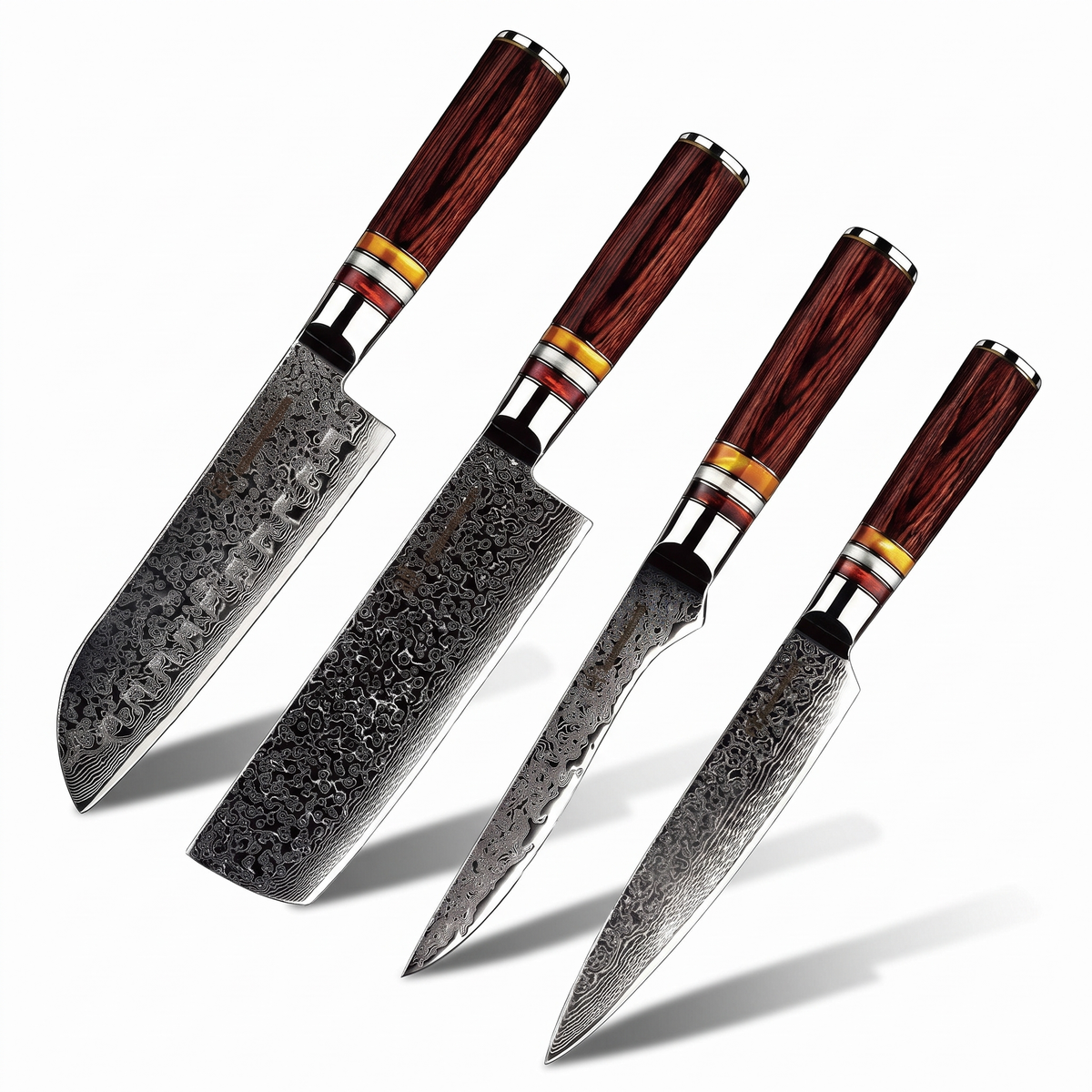 Couteau Japonais Set de 4 | Collection Kiri