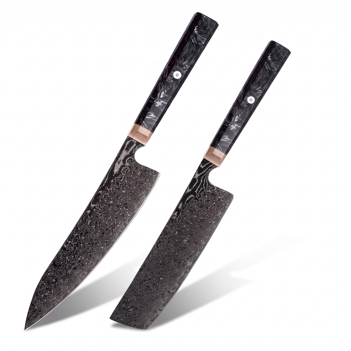 Couteau Japonais Set de 2 | Collection Hinoki